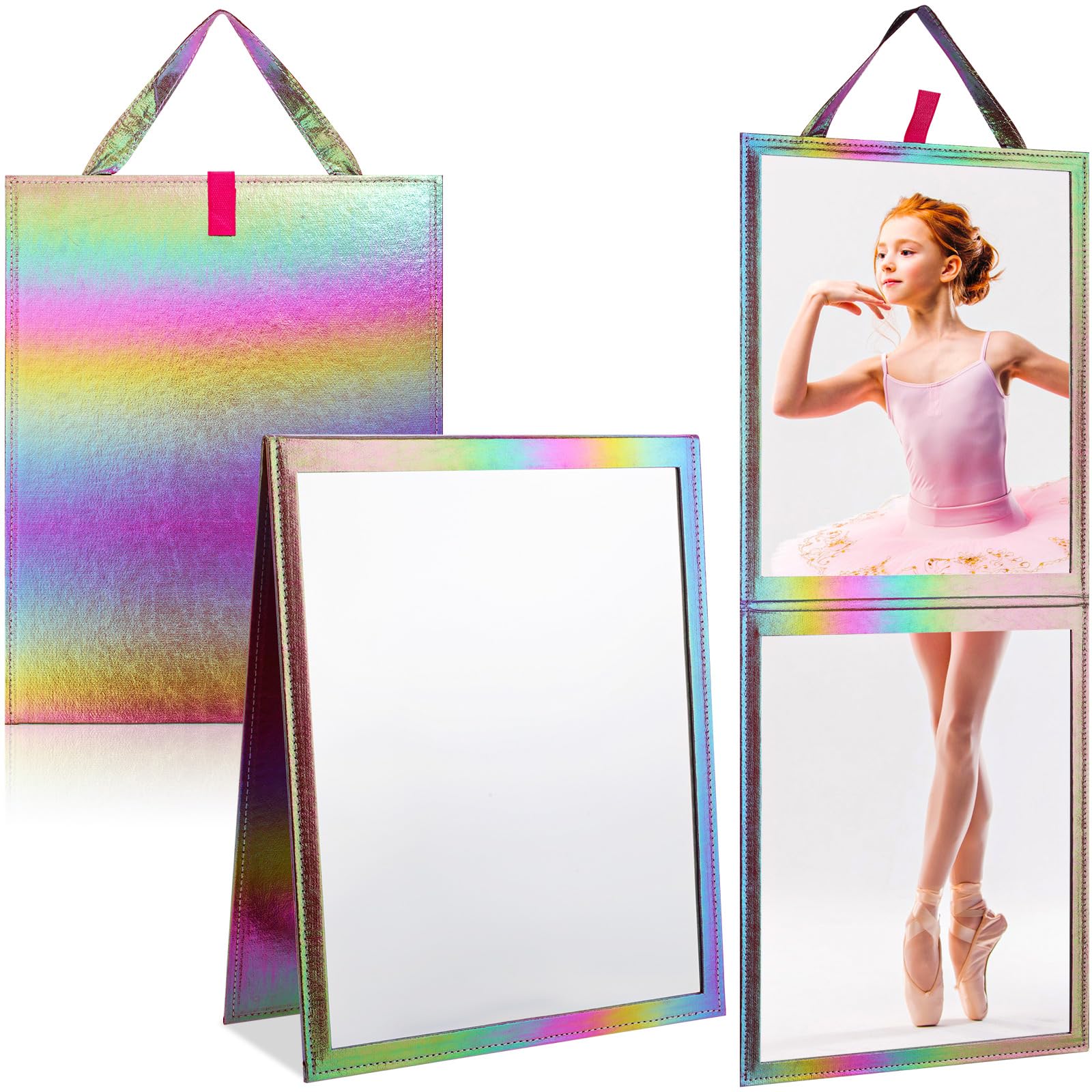 Amazon.com: Chunful Foldable Backstage Mirror with Handle